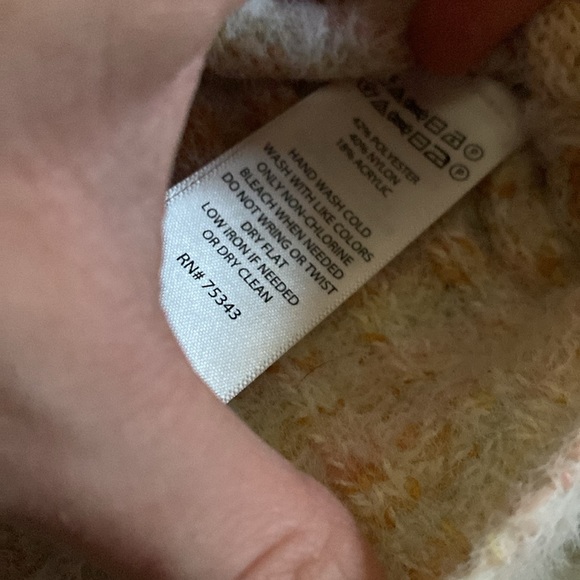 Shrinking Violet Ribbed Space Dye Sweater - Picture 3 of 4